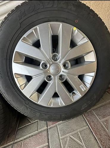 5 105: Литой диск с шиной Nexen ROADIAN (в сборе) - на рекстон мягкие родные — 1