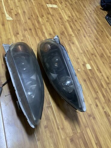 Передние фары: Комплект передних фар Toyota 2003 г., Б/у, Оригинал, Япония — 5