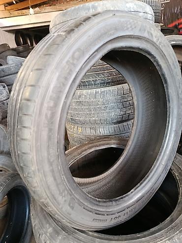 215 75 16: Шины 205 / 45 / R 17, Лето, Б/у, 1 шт, Легковые, Корея, Kumho — 4