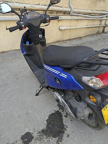 uşaq skuterləri: Məhsul: ZIGZAG benzinli skuter Təsvir: - Rəng: mavi, qara detal və — 2