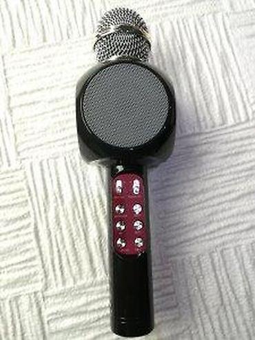medion gramofon: Bežični karaoke mikrofon sa zvučnicima i LED osvetljenjem – model — 8