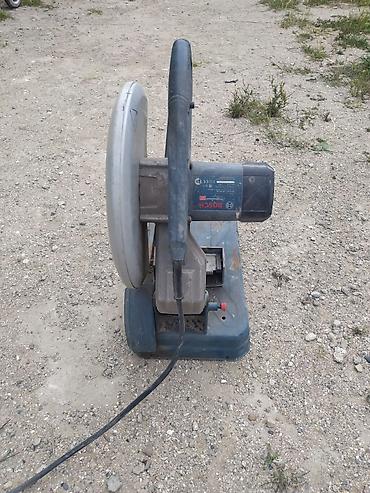 Оборудование для производства: Bosch metal kəsmə dəzgahı (stasionar çep-saw) - Brend: Bosch - Növ — 4