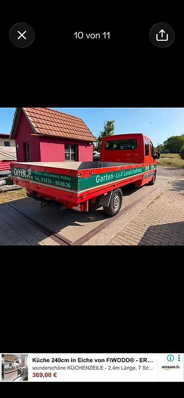 спринтер дубль кабино: Растаможен не оформлен Mercedes-Benz Sprinter бортовой грузовик с — 9
