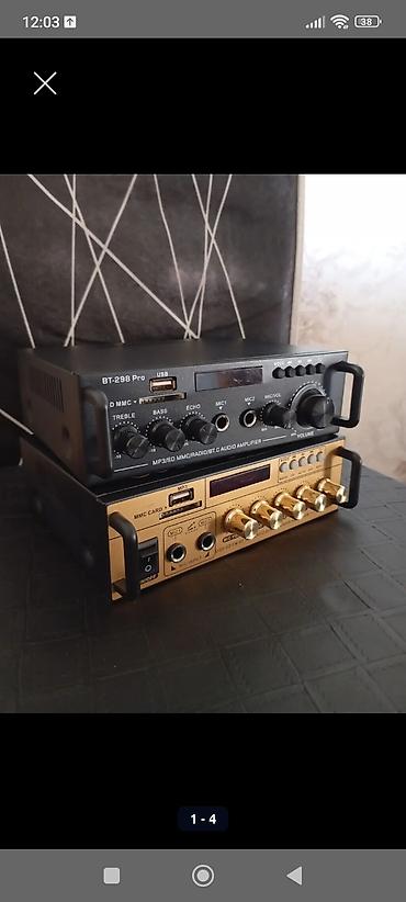Усилители: Bluetooth Hi‑Fi audio gücləndiriciləri – kompak t və çoxfunksiyalı — 2
