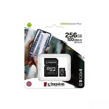 Memorijske kartice za kamere: Kingston Canvas Select Plus microSD memorijska kartica 256 GB sa — 1