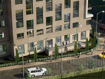 арзан квартира ош базар: 1 бөлмө, 51 кв. м, Элитка, 10 кабат, ПСО (өзү оңдоп түзөтүп бүтүү үчүн)