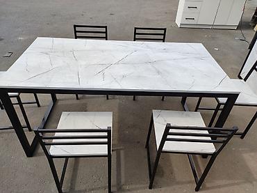 Кухонные столы и стулья: Кухонный стол и стул — 6