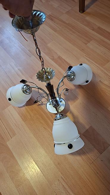 Çilçıraqlar: Çılçıraq, 3 lampa, Metal — 2