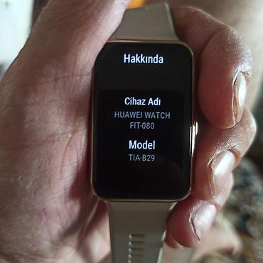 Smart saatlar: Huawei Watch Fit (Model: TIA-B29, Cihaz adı: HUAWEI WATCH FIT-080) - — 4