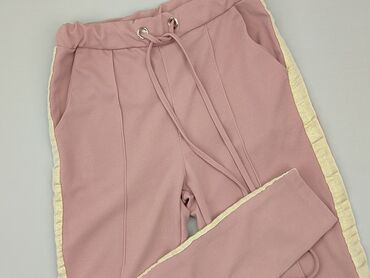 spodnie dresowe z obniżonym krokiem: Material trousers, S (EU 36), condition - Good