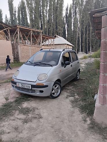 авто дом: Daewoo Matiz: 1998 г., 0.8 л, Механика, Бензин, Хэтчбэк — 5