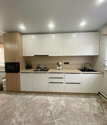 Кухонные гарнитуры: Кухонный гарнитур, Новый, цвет - Серый, ДСП, Бесплатная доставка — 44