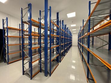 Sifarişlə stelajlar: Anbar və mağazalar üçün modul metal rəf sistemi - Təyinat: anbar — 16