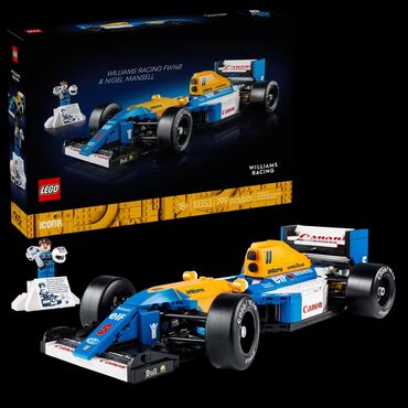 Игрушки: Lego Icons 10353 Williams Racing FW14B и Найджел Мэнселл🚙