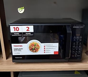 Müxtəlif brendlərdən mikrodalğalı sobalar 1) Toshiba EASEMAX CLEAN