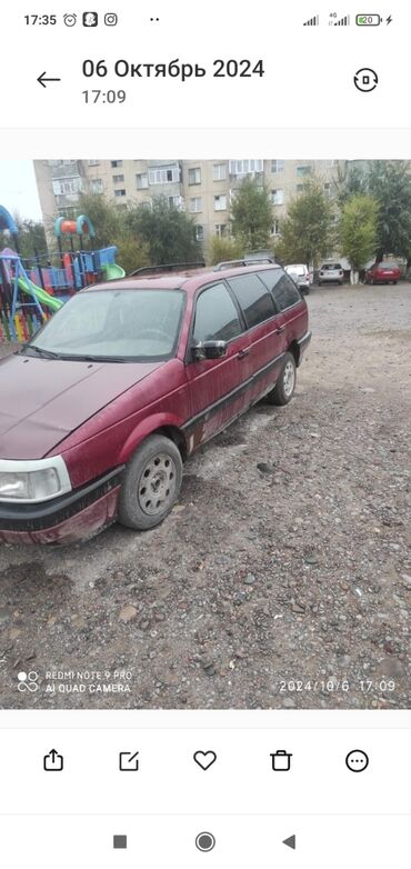 Volkswagen: Volkswagen Passat: 1989 г., 1.8 л, Механика, Бензин, Седан