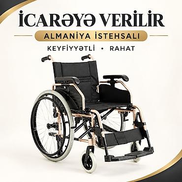 Almaniya istehsalı əlil arabası – icarəyə verilir. Xüsusiyyətlər: -