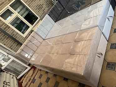 Односпальные кровати: Односпальная тахта с подъёмным коробом - Компактная тахта с вшитым — 37