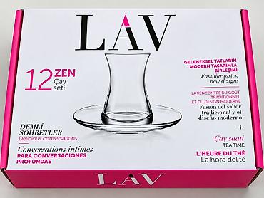 cay stekani: Çay dəsti, Şüşə, 6 nəfərlik — 1