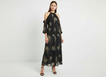 sandały rzymianki wysokie: River Island, Women`s dress, size S