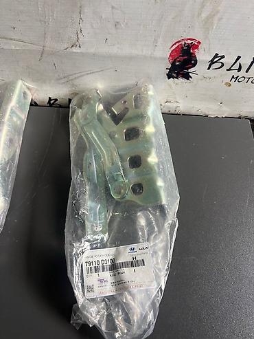 oem: Петли капота Hyundai, Б/у, Оригинал — 2