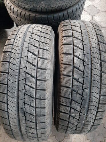 Шины: Шины 215 / 65 / R 16, Зима, Б/у, Пара, Япония, Bridgestone