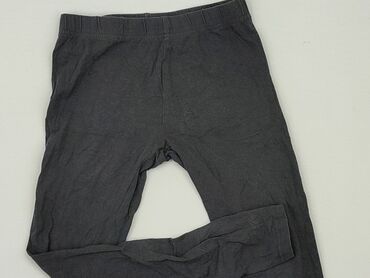 czarne spodnie z wysokim stanem materiałowe: Legginsy dziecięce, Destination, 9 lat, 140, stan - Dobry