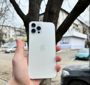адсл модем: IPhone 12 Pro, Б/у, 128 ГБ, White Titanium, Чехол, 79 %
