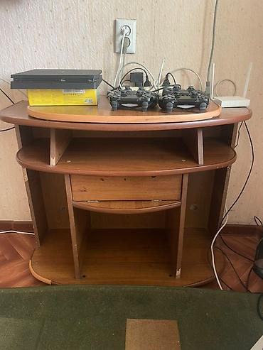 стол уголок: Компактная тумба/стойка под ТВ и мультимедийную технику из ЛДСП с — 1