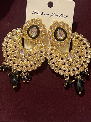 египетский чай для похудения оригинал и подделка: Zərif və dəbdəbəli “Fashion Jewelry” sırğaları - Rəng: qızılı