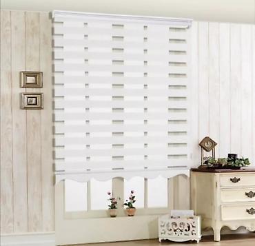 Rulon ştorlar: Zebra və stor pərdələr – klassik naxışlı və müasir dizaynlı modellər — 4