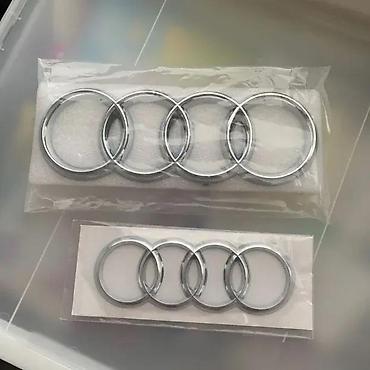 p znak: Audi prednji znak Sivi i crni 273 x 95mm. Zamenski znakovi Audi — 6