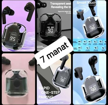 Qulaqcıqlar: Yeni Simsiz (Bluetooth) Qulaqcıqlar, rəng - Ağ — 6