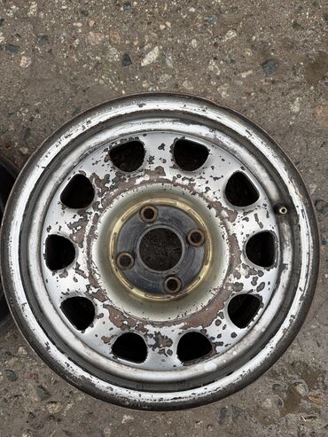 Диски: Железные Диски R 14 отверстий - 4, Новый — 8