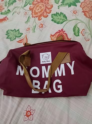 oyuncak araba: MOMMY BAG – ana və körpə ləvazimatları üçün praktik çanta - Rəng — 1