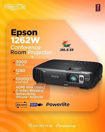 İşlənmiş Portativ Proyektor Epson, Ödənişli çatdırılma lalafo.az -da İşlənmiş Portativ Proyektor Epson, Ödənişli çatdırılma