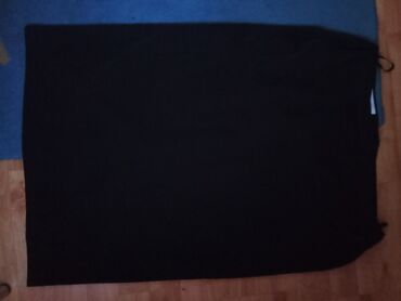 suknja od tvida: XL (EU 42), Midi, color - Black