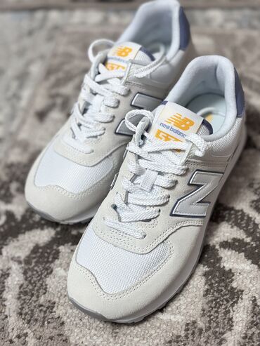 new balance 574 бишкек: Кроссовки, 39, New Balance, Новый, цвет - Белый