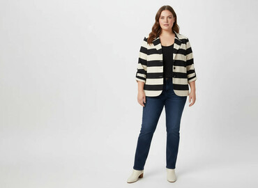marynarki damskie zalando: Gerry Weber Edition, Women's blazer, size 4XL