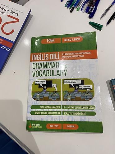 Məhsul: “İngilis Dili – Grammar and Vocabulary” dərs vəsaiti