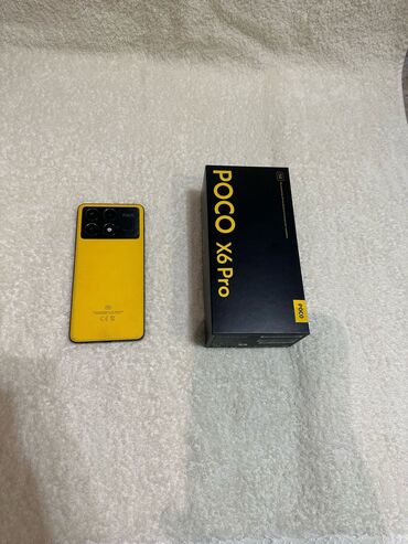 поко x4про: Poco X6 Pro 5G, Б/у, 256 ГБ, цвет - Желтый, 1 SIM