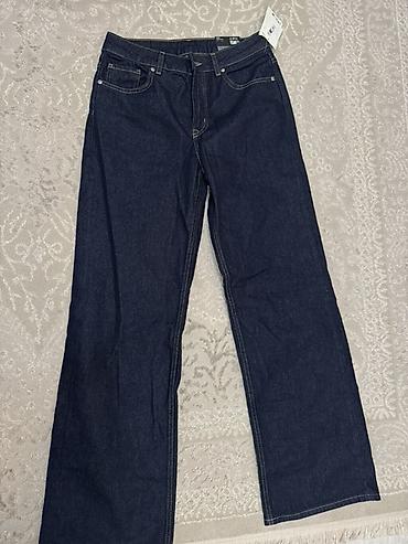 Джинсы: Джинсы, Прямые, H&M, Высокая талия — 3