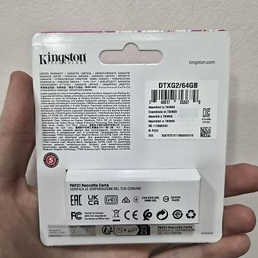 mini usb: 64gb usb3.2 kingston data travel exodia dtxg2/64gb TAIWAN, ориг — 2