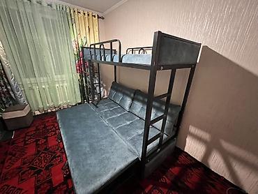bunk bed: Двухъярусная кровать, Новый, С выкатной системой — 3