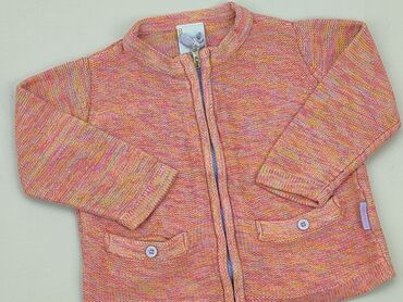 pomaranczowa letnia sukienka: Cardigan, Coccodrillo, 9-12 months, condition - Very good