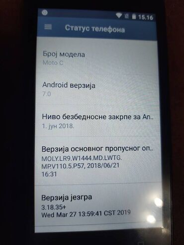 Motorola: Motorola Moto C, 16 GB, bоја - Crna — 6