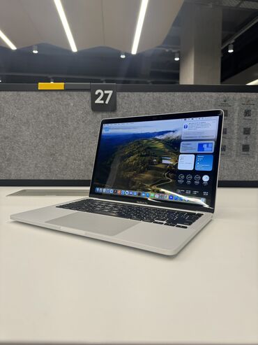 компьютеры в рассрочку в бишкеке: Ноутбук, Apple, 8 ГБ ОЭТ, 13.3 ", Колдонулган, эс тутум SSD