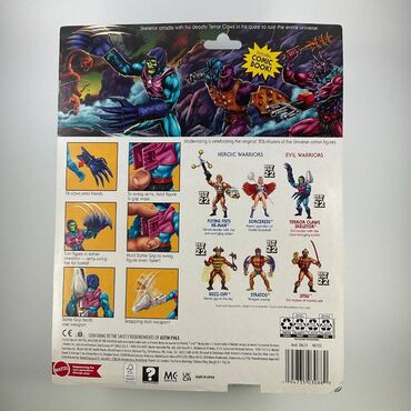 Figurice i makete: Terror Claw Skeletor Deluxe 14 cm Masters of the Universe kontakt — 6