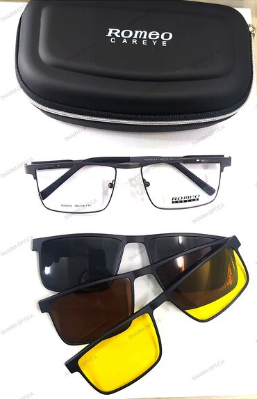 солнцезащитные очки: Оправа ROMEO careye это Очки с насадками Очки с поляризоваными
