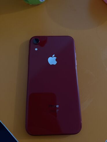 iphone xr новый: IPhone Xr, Б/у, 128 ГБ, Красный, Чехол, Кабель, 82 %